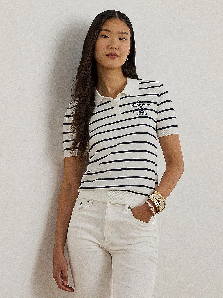 LAUREN RALPH LAUREN | Poloshirt NATRISSA | Blanc