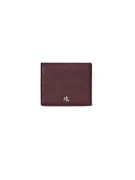 LAUREN RALPH LAUREN | Portefeuille Small | Rouge foncé