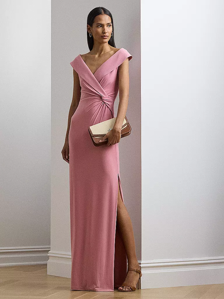 LAUREN RALPH LAUREN | Robe de soirée LEONIDAS | rosa