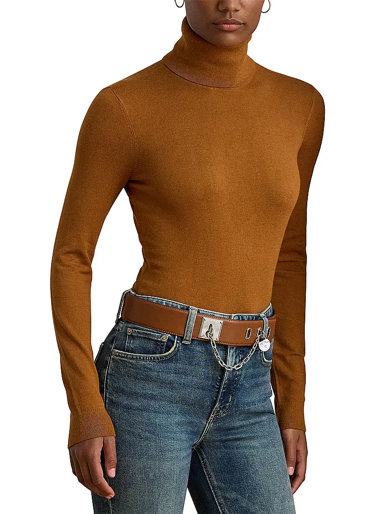 LAUREN RALPH LAUREN | Rollkragenpullover ZOE | camel