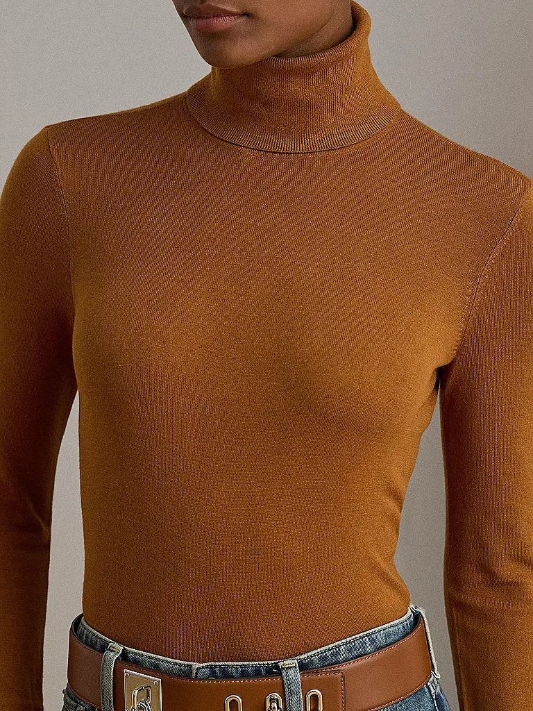 LAUREN RALPH LAUREN | Rollkragenpullover ZOE | camel