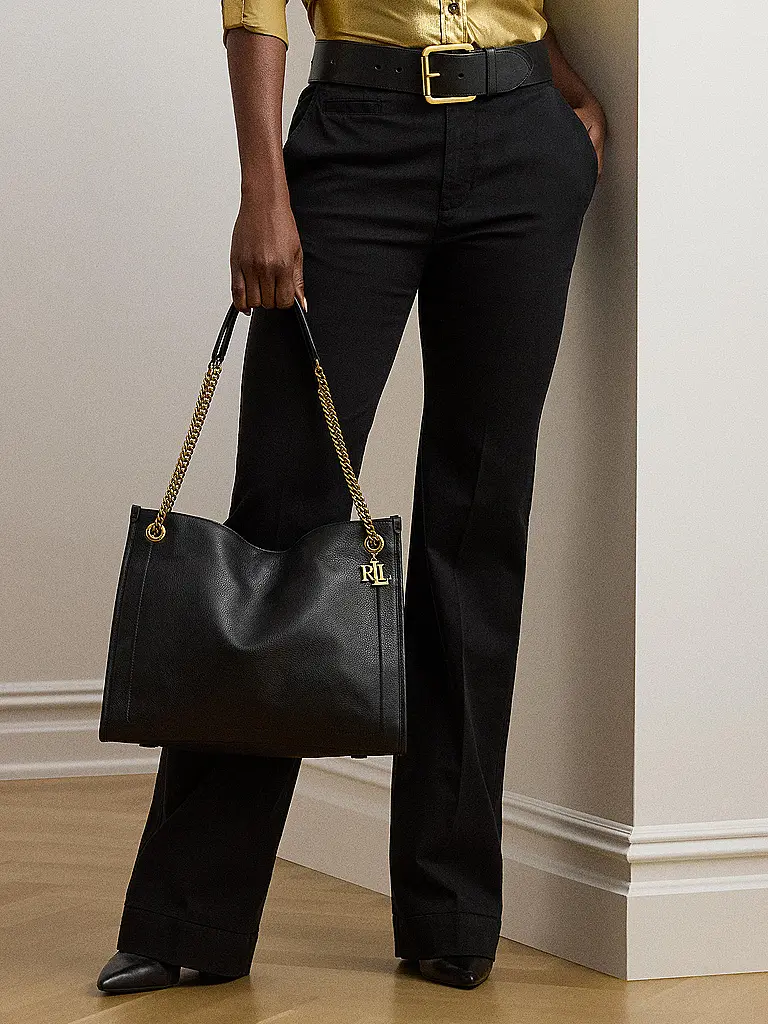 LAUREN RALPH LAUREN | Sac en cuir - Cabas BRADLEY Large | Noir