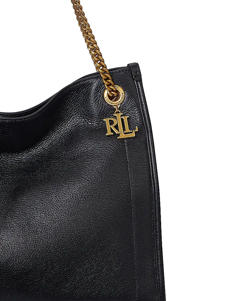 LAUREN RALPH LAUREN | Sac en cuir - Cabas BRADLEY Large | Noir