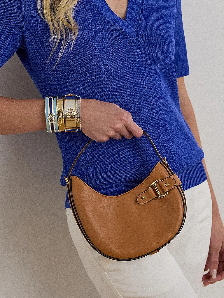 LAUREN RALPH LAUREN | Sac en cuir - Mini sac TASHA Small | Camel