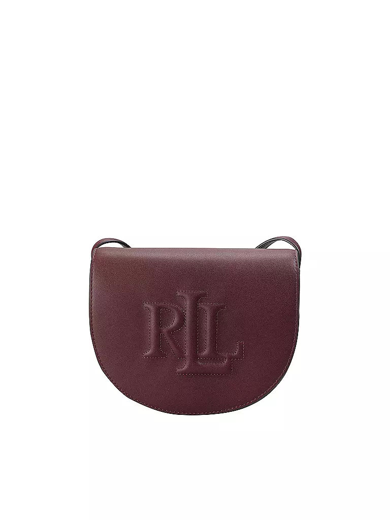 LAUREN RALPH LAUREN | Sac en cuir - Mini sac WITLEY Medium | dunkelrot