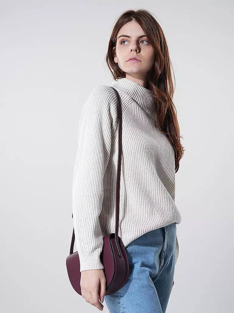 LAUREN RALPH LAUREN | Sac en cuir - Mini sac WITLEY Medium | dunkelrot