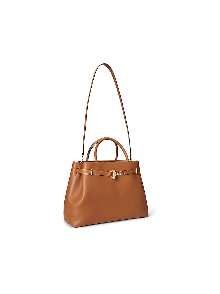 LAUREN RALPH LAUREN | Sac en cuir - Sac à main BLAIKE Large | Camel