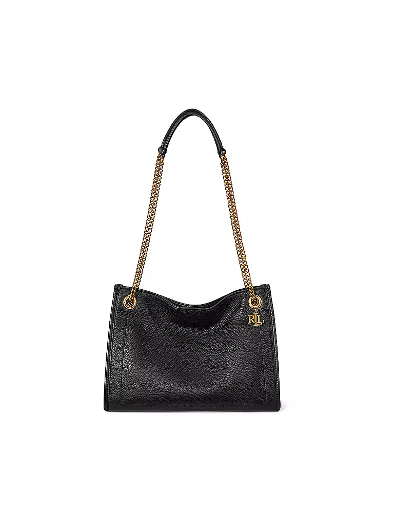 LAUREN RALPH LAUREN | Sac en cuir - Sac bandoulière BRADLEY Medium | schwarz