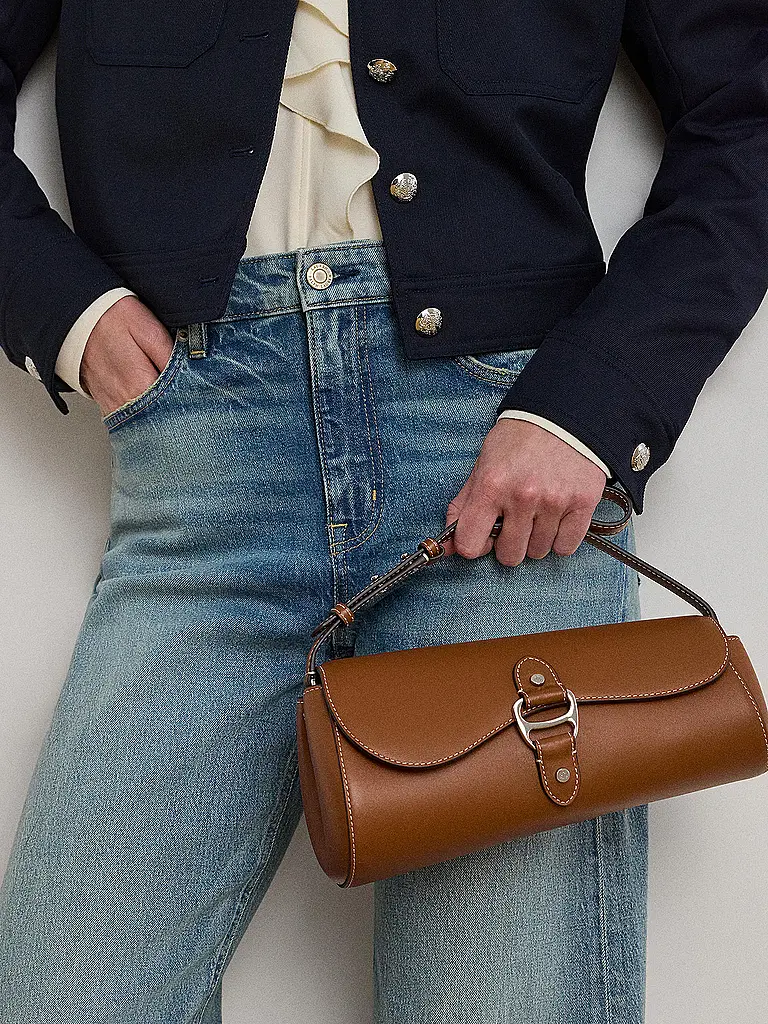 LAUREN RALPH LAUREN | Sac en cuir - Sac bandoulière TASHA Medium | braun