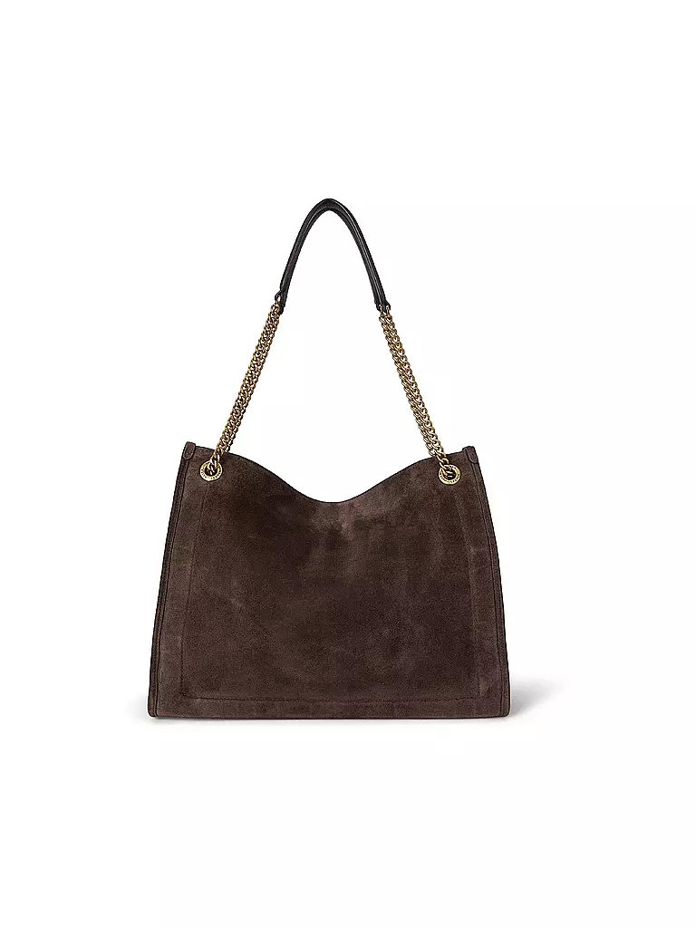 LAUREN RALPH LAUREN | Sac en cuir - Shopper BRADLYN Large | braun