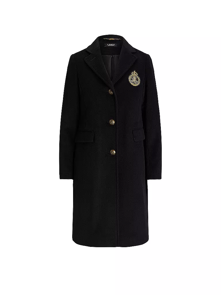 LAUREN RALPH LAUREN | Wollmantel | schwarz