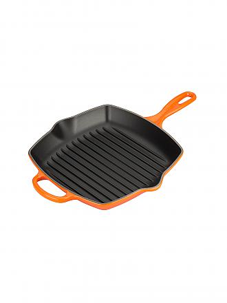 LE CREUSET | Grill carré 26x26cm "Signature" (Rouge Four)