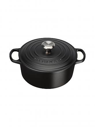 LE CREUSET | Cocotte ronde "Signature" 24cm/4,2l (Noir)
