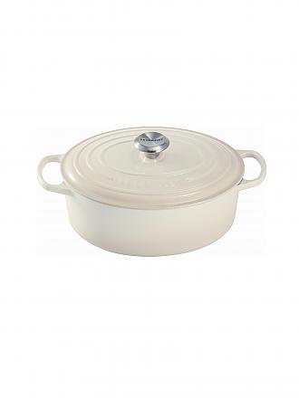 LE CREUSET | Cocotte ovale SIGNATURE 31cm 6,3l Meringue
