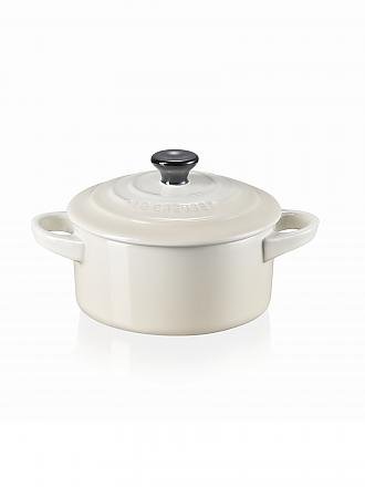 LE CREUSET | Mini-Cocotte "Poterie" 10cm  0,2L Meringue