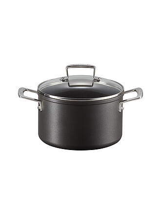 LE CREUSET | Faitout antiadhésif en aluminium avec couvercle 20cm/3,8l Noir