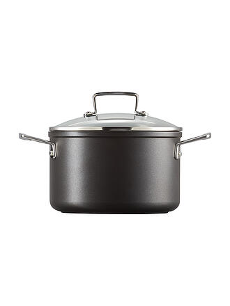 LE CREUSET | Faitout antiadhésif en aluminium avec couvercle 20cm/3,8l Noir
