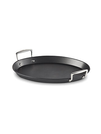 LE CREUSET | Poêle ovale antiadhésive en aluminium 40cm/2l Noir