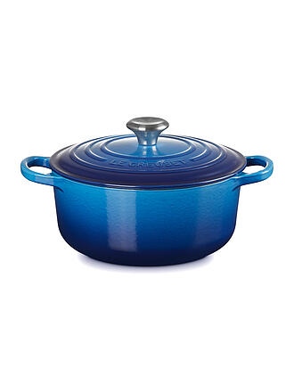 LE CREUSET | Cocotte ronde 20cm/2,4l SIGNATURE Azure