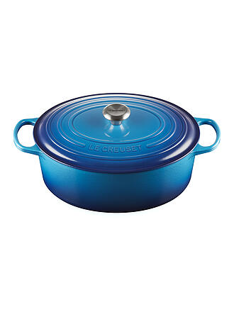 LE CREUSET | Cocotte ovale 33cm/7,5l SIGNATURE Azure