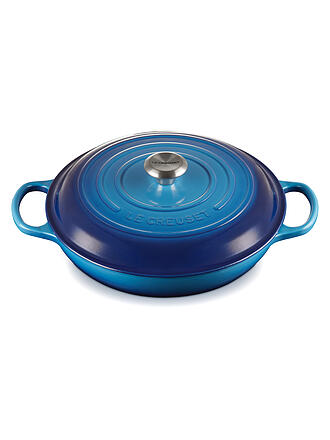 LE CREUSET | Faitout Gourmet 30cm/3,5l SIGNATURE Azure