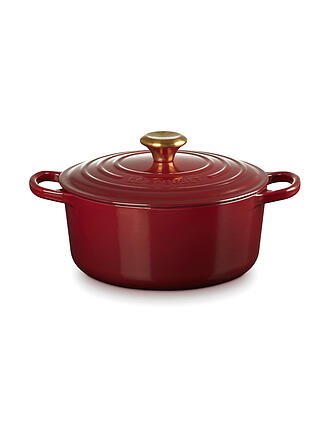 LE CREUSET | Cocotte ronde SIGNATURE 24cm/4,2l Grenat