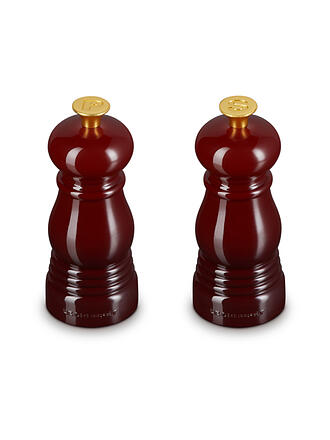 LE CREUSET | Mini set de moulins à sel et poivre 12,5 cm Grenat