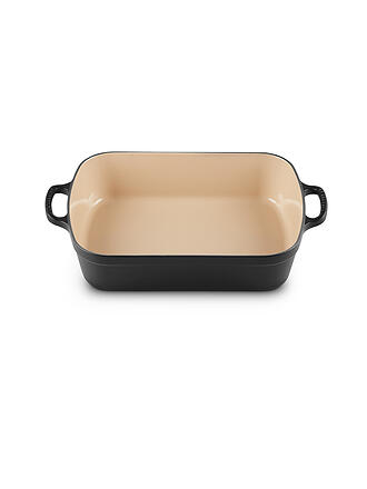 LE CREUSET | Plat à rôtir rectangulaire en fonte 33cm/4,9l SIGNATURE Noir