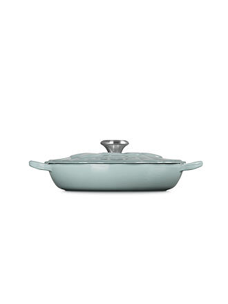 LE CREUSET | Marmite Gourmet SIGNATURE FLEUR 26cm Sel de Mer
