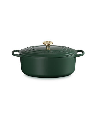 LE CREUSET | Cocotte ovale SIGNATURE 31cm 6,3l Foret/GD