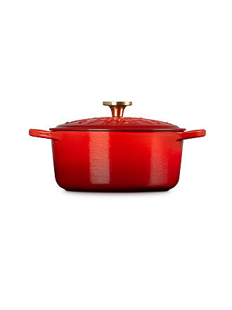 LE CREUSET | Cocotte ronde 24cm ETOILE Cerise