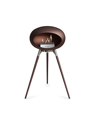 LE FEU | Cheminée 79cm GROUND HIGH Marron foncé