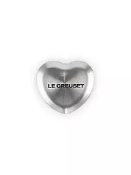 LE CREUSET | Bouton de couvercle cœur 4,7 cm SIGNATURE | Argent