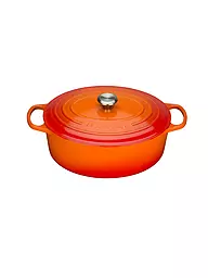 LE CREUSET | Bräter oval « Signature » 35cm 8,9l (Ofenrot) | Orange
