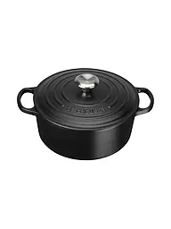 LE CREUSET | Cocotte ronde Signature 24cm/4,2l Sel de Mer | Noir