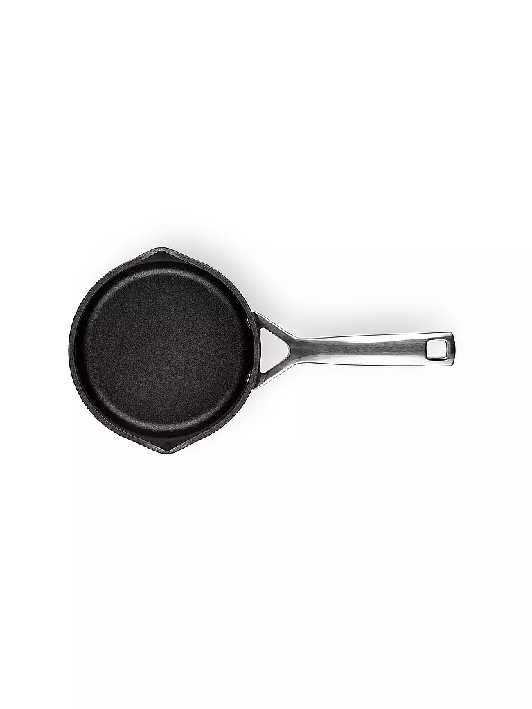 LE CREUSET | Casserole à lait antiadhésive en aluminium 16cm/1,6l Noir | schwarz