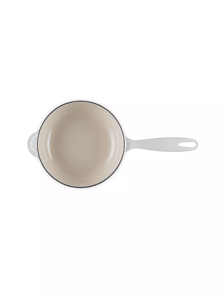 LE CREUSET | Casserole à manche avec couvercle 21cm HOLLY Cotton | Beige