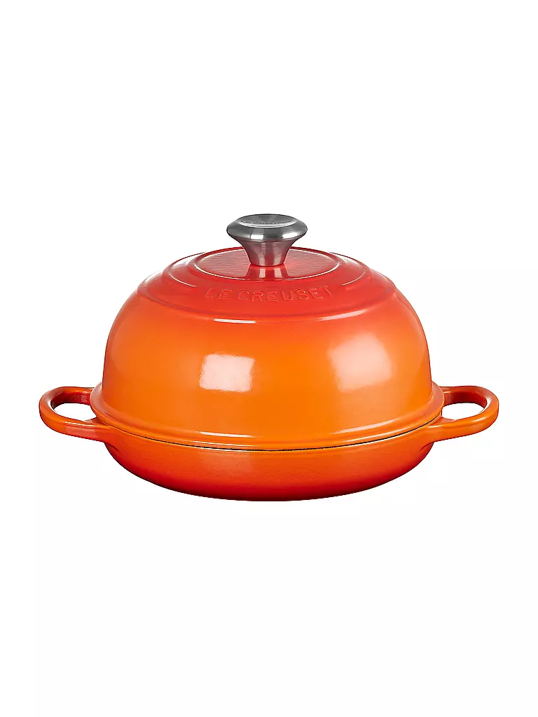 LE CREUSET | Cocotte à pain en fonte 24cm/1,6l Rouge Four | orange