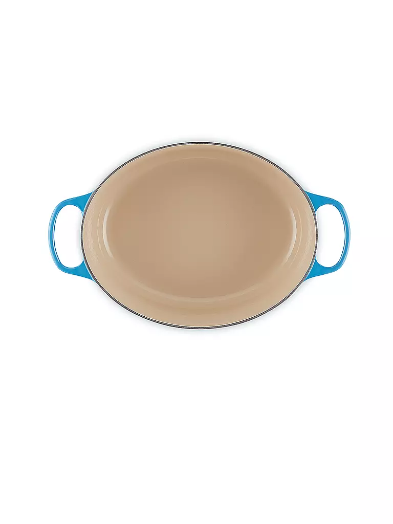 LE CREUSET | Cocotte ovale SIGNATURE 31cm 6,3l Azure | 