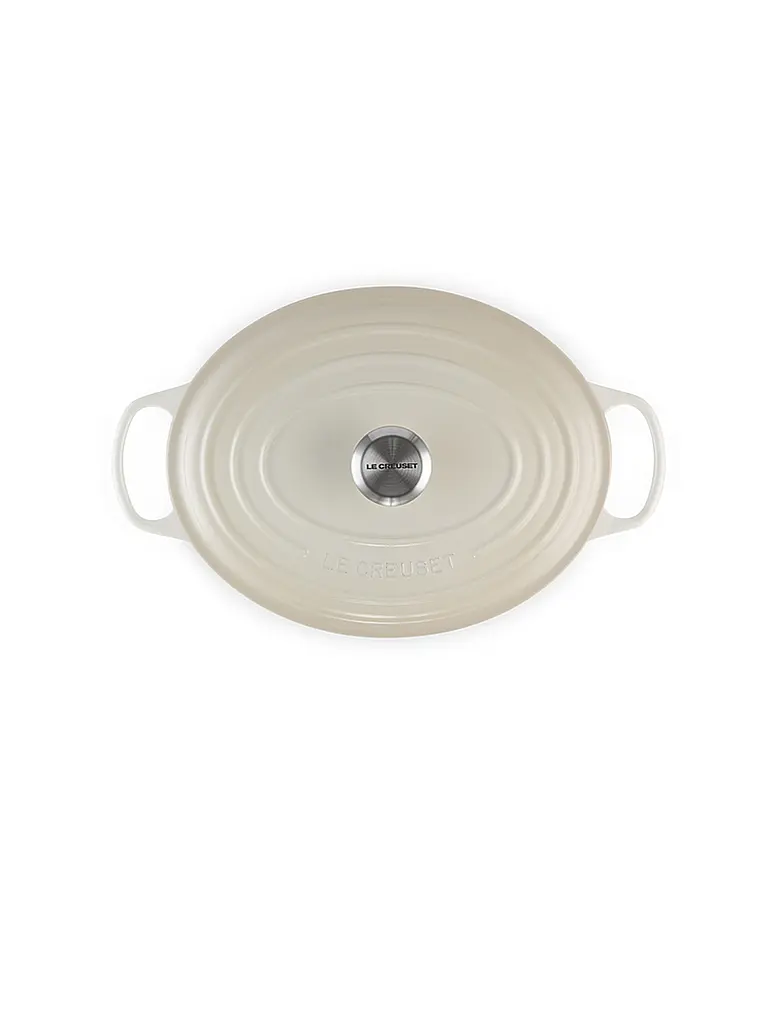 LE CREUSET | Cocotte ovale SIGNATURE 33cm/7,5l Meringue | 