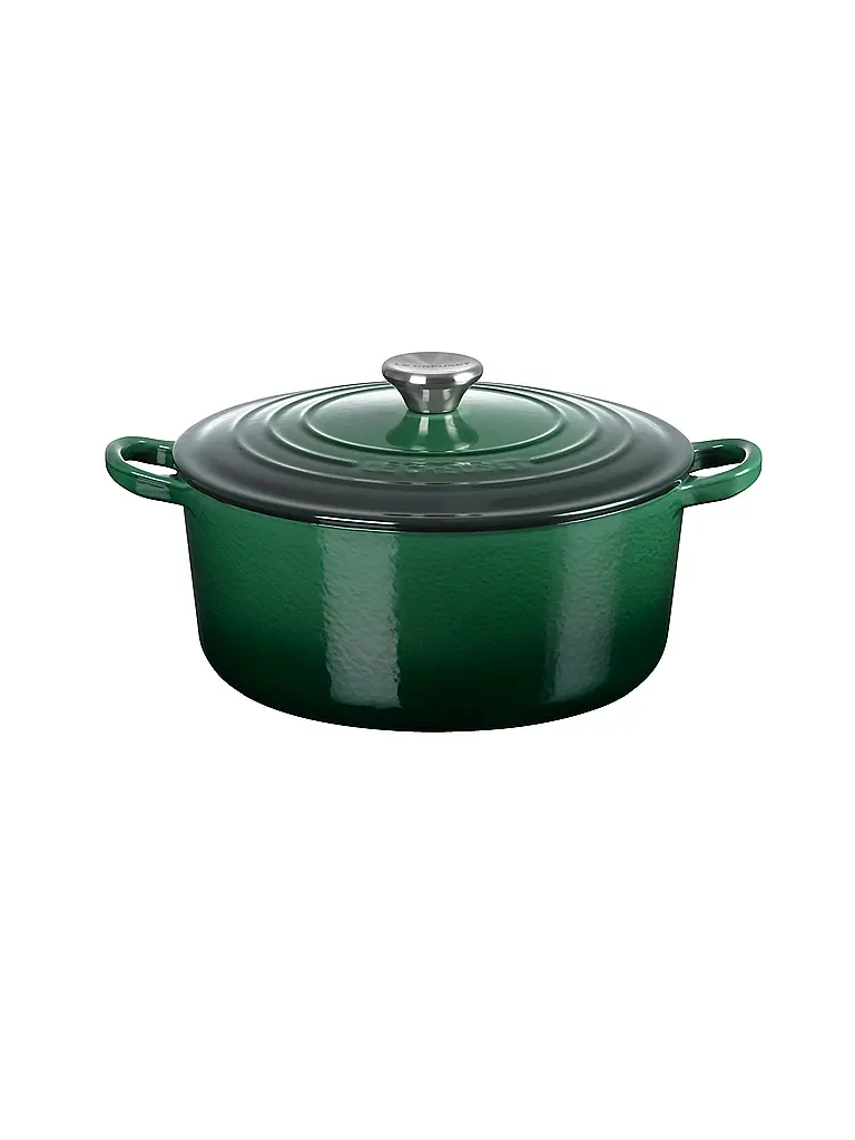 LE CREUSET | Cocotte ronde 26cm/5,3l TRADITION Juniper | Vert foncé