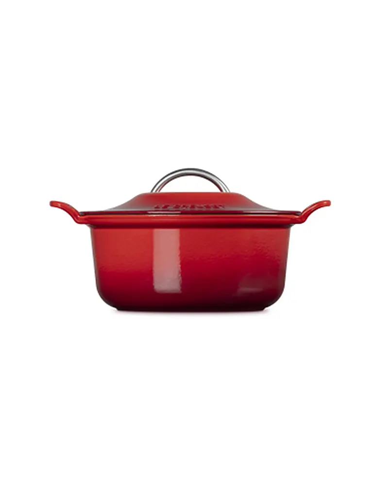 LE CREUSET | Cocotte ronde MODERN HERITAGE 26cm 4,6l Rouge cerise | rot