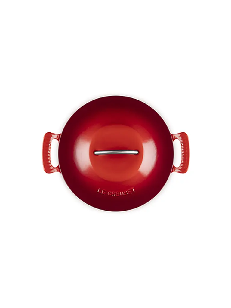 LE CREUSET | Cocotte ronde MODERN HERITAGE 26cm 4,6l Rouge cerise | rot