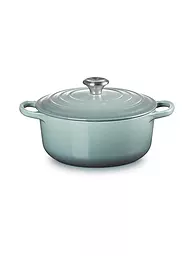 LE CREUSET | Cocotte ronde Signature 20cm/2,4l Meringue | Gris clair