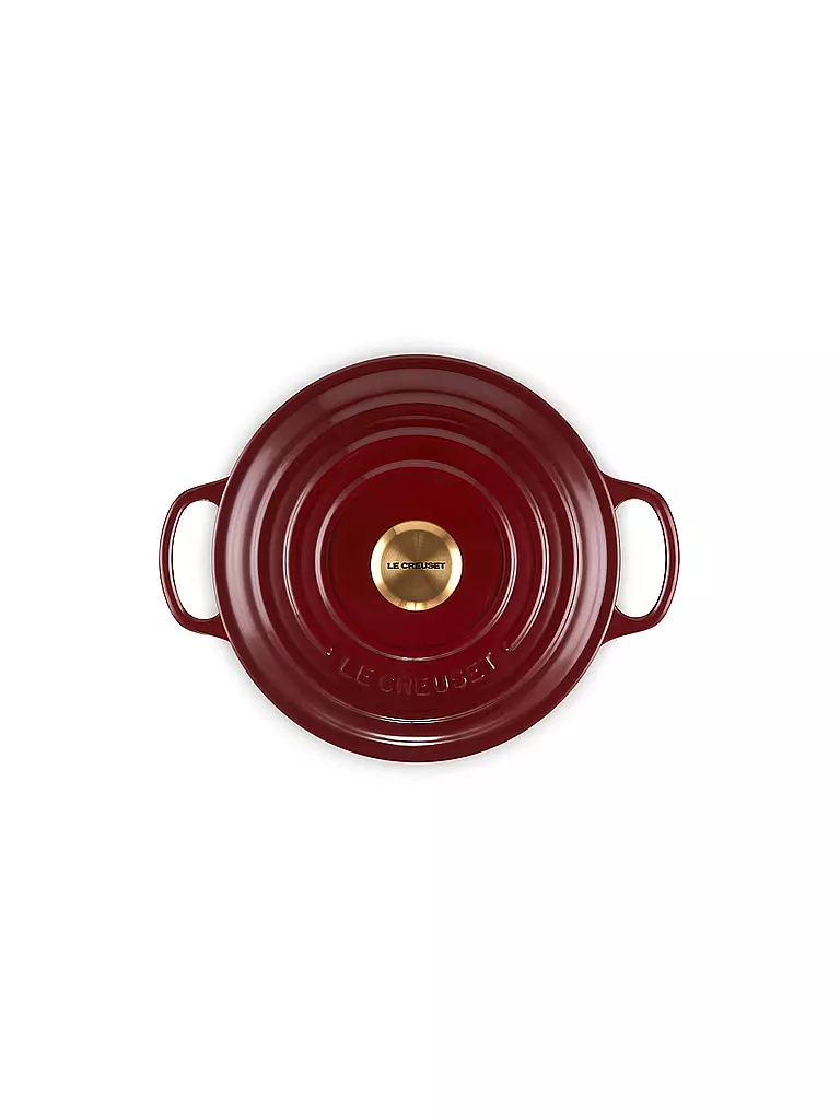 LE CREUSET | Cocotte ronde SIGNATURE 20cm/2,4l Grenat | 