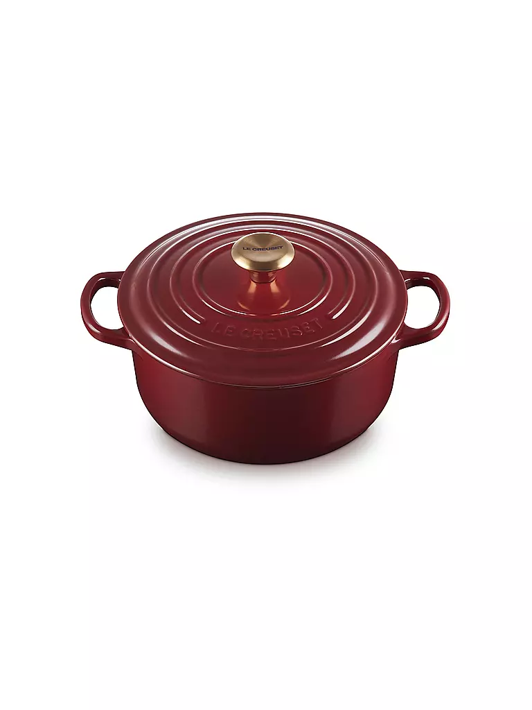 LE CREUSET | Cocotte ronde SIGNATURE 20cm/2,4l Grenat | 