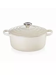 LE CREUSET | Cocotte ronde Signature 20cm/2,4l Meringue | Crème