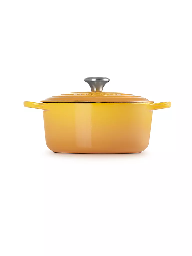 LE CREUSET | Cocotte ronde SIGNATURE 24cm/3,3l Nectar | gelb