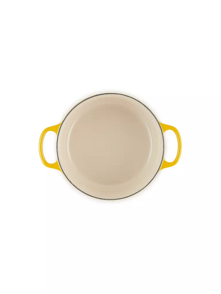LE CREUSET | Cocotte ronde SIGNATURE 24cm/3,3l Nectar | gelb