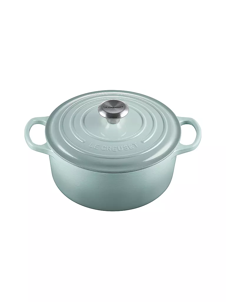 LE CREUSET | Cocotte ronde Signature 24cm/4,2l Sel de Mer | 